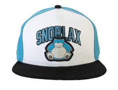 Pokemon Snorlax 143 Pokeball Snapback Hat